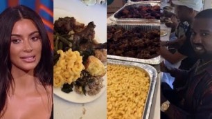 'Kim Kardashian Cooking Soul Food and Jamaican Jerk Chicken'