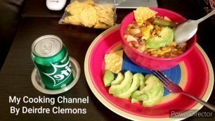 '#Deirdreclemons #SoulFood #Cook   Pt:1Comfort Soup Hamburger Stew TacoSoup  #Cookingchannel #Mukbang'