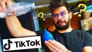 'JE TESTE DES FOOD HACK TIKTOK SPÉCIALE CONFINEMENT'