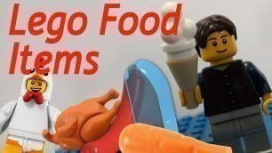 'Lego Food Items (with BONUS!!!!)'