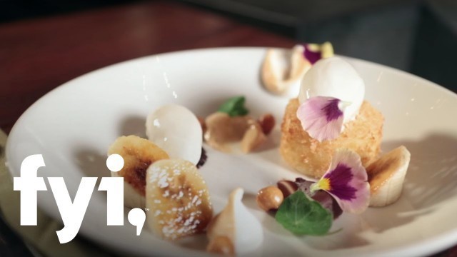 'Food Porn: The Bananas Foster at laV in Austin | FYI'