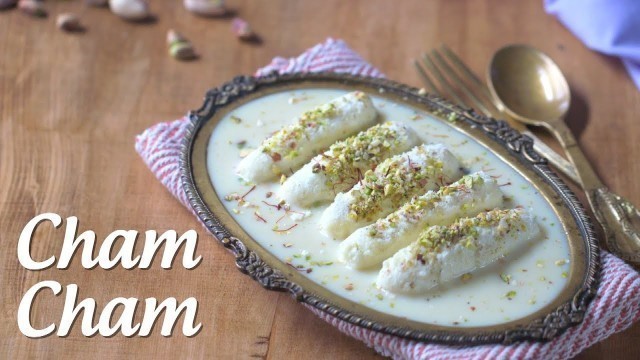 'हलवाई जैसी चमचम की रेसिपी | Cham Cham Recipe In Hindi  | Indian Sweet Recipes By Krishna Bhuptani'