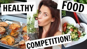 'HEALTHY FOOD RECIPES & COMPETITION | AD'