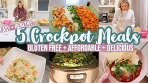 '5 EASY + HEALTHY CROCKPOT MEALS // COOK WITH ME 2020 // TIFFANI BEASTON HOMEMAKING MOTIVATION'