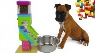 'Lego Misty: Puppy Dog Food Machine by Misty Brick.'