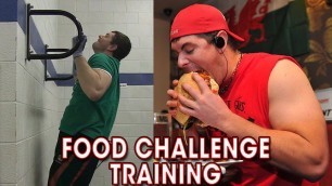 'How To Train For a Food Challenge or Eating Contest | Randy Santel'