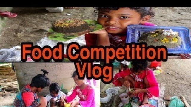 'Kids Food Competition | Daka Uttu esen Vlog | SanthalKid | Santhali Vlogger'