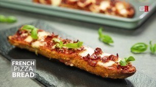 'French Bread Pizza | Food Channel L Recipes'