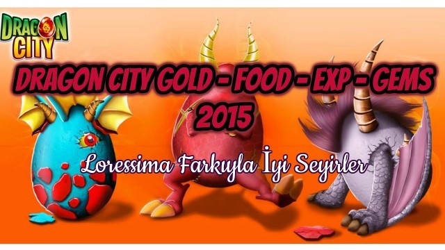 'Dragon City Sonsuz Gold Food Gems Hilesi'