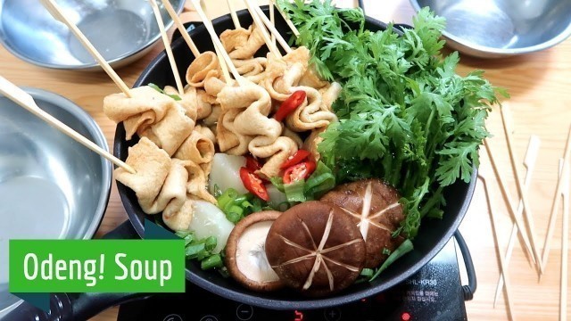 'How to make Odeng Soup (Fish Cake Soup)'