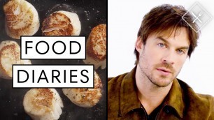 'Everything Ian Somerhalder Eats in a Day | Food Diaries: Bite Size | Harper\'s BAZAAR'