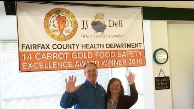 'Jackie and Jeff Johnson win 14 carrot gold Food Safety Excellence Award'