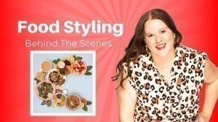 'Food Styling Behind The Scenes On A Brand Photography Shoot'