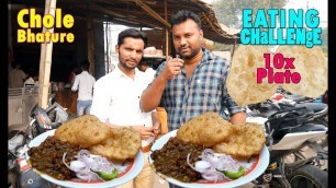 'Funniest Ever Chole Bhature Eating Challenge | Chola Bhatura Competition | Food Challenge India'