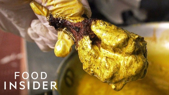 'We Tried $1,000 Gold Chicken Wings With Foodgōd'