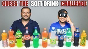 'GUESS THE SOFT DRINK CHALLENGE | Cold Drinks Competition | Food Challenge'