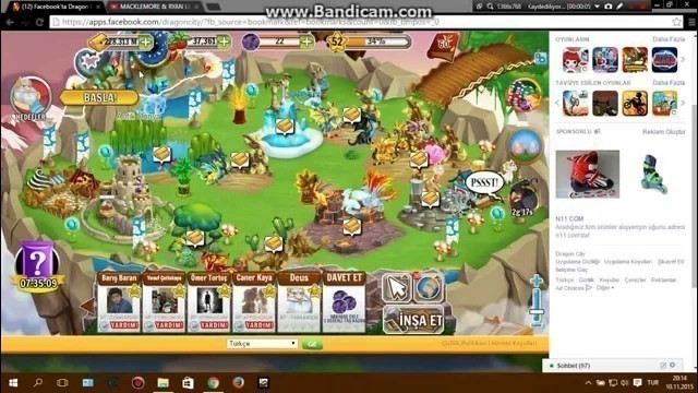 'dragon city gold-food ve gems hilesi sınırsız hile'