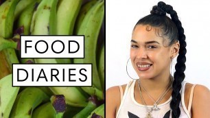 'Everything Princess Nokia Eats in a Day | Food Diaries: Bite Size | Harper\'s BAZAAR'