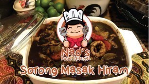 'Resepi Sotong Masak Hitam [Nad\'s Food Channel ep06]'