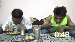 'Craziest Poha Eating Competition | Poha Challenge | Food Challenge'