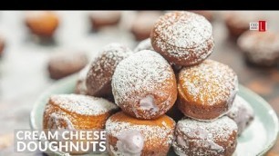 'Cream Cheese Doughnuts | Donuts with Blueberry Cream Cheese | Food Channel L Recipes'