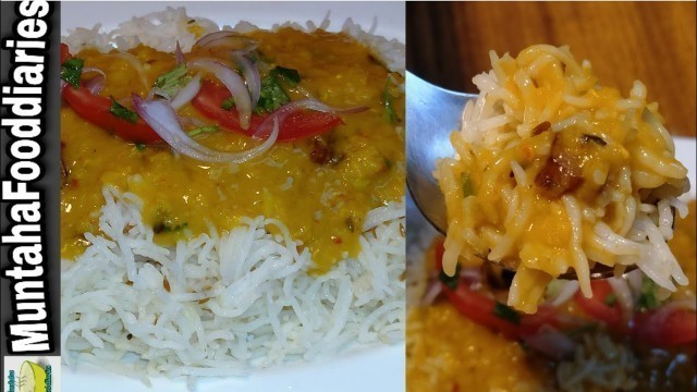 'Daal Chawal | Muntaha food diaries'