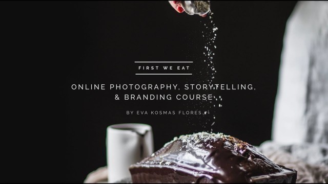 'Online Food Photography Course - Trailer'