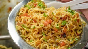 'Masala Maggi Recipe in Hindi | Indian Street Style Veg Maggie Noodles hindi me |'