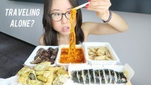 'Korean Street Food MUKBANG ft Cheesy Tteokbokki'