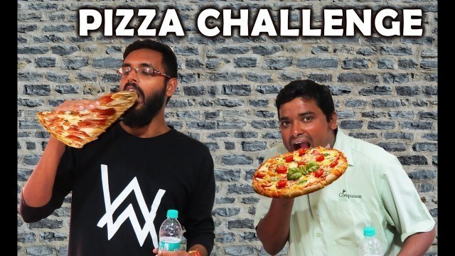 '6 PIZZA EATING CHALLENGE | PIZZA EATING COMPETITION | FOOD CHALLENGE | HAPPY PLANET'