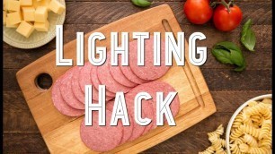 'Lighting Hack for Food Photography'