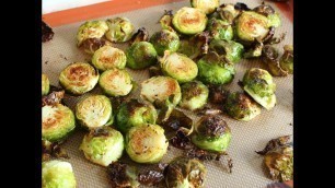 'Duck Fat Roasted Brussels Sprouts - Easy Brussels Sprouts Side Dish Recipe'