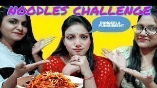 'EXTREME SPICY NOODLE CHALLENGE - Spicy Food competition'