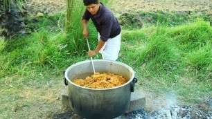 'Traditional Chicken Biryani | Chicken Biryani Recipe | Donating for Orphanage - Village Food Channel'