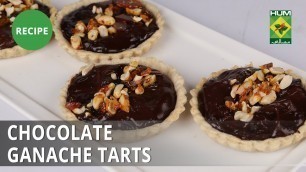 'Chocolate Ganache Tarts Recipe | Recipe Food Diaries |  Zarnak Sidhwa | Dessert'