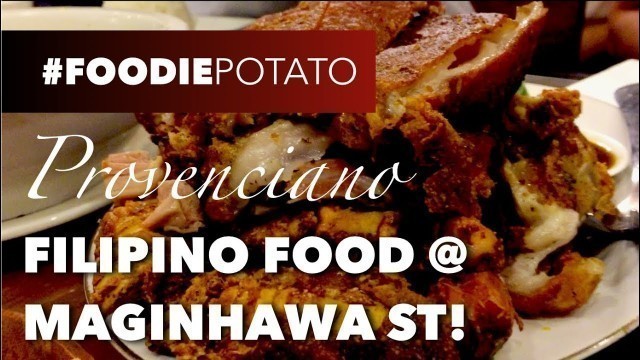 'Delicious Filipino Cuisine in Provenciano at Maginhawa St., Quezon City'