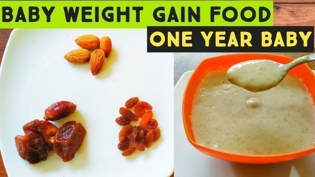 'Baby Food | Weight gain & Brain Development | Dates & Badam Mix | For 1 Year plus Babies'