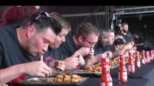 'Grillstock London Frank\'s RedHot Wing Eating Contest Sun 6 Sept 2015