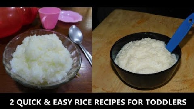 'Quick & easy recipes for toddlers|toddler food|weight gain food |homemade food for babies'