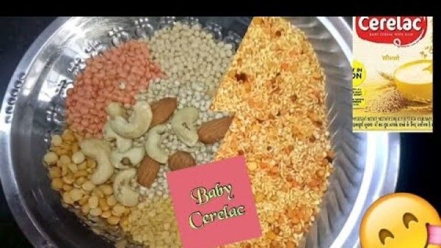 'Cerelac | Weight gain food | Baby cerelac at home | easy to make | 8+ months babies'