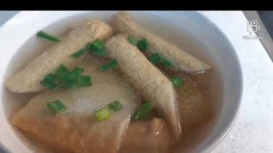 'korean street food fish cake  soup. for meryenda'