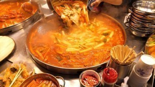 '[ENG SUB] Spicy Tteokbokki and Fried food - Korean street food'