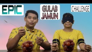 'EPIC GULAB JAMUN CHALLENGE || GULAB JAMBU || BJ FOOD CHANNEL|| BHAVIK JOSHI || PRIYANI JOSHI ||'