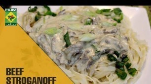 'Beef Stroganoff | Food Diaries | Masala TV Show | Zarnak Sidhwa'