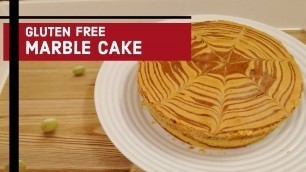 'Marble Cake Recipe | Zebra Cake | Gluten Free | Zaiqa Food Channel'