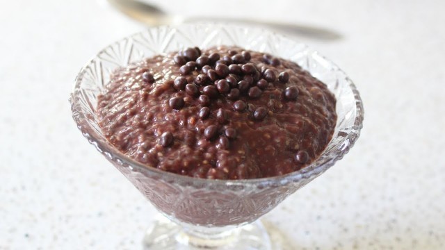 'Chia Chocolate Pudding - Chocolate Dessert from Chia Seeds'