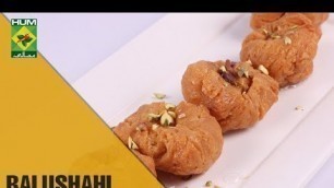 'How to make Balushahi | Food Diaries | Masala TV Show | Zarnak Sidhwa'