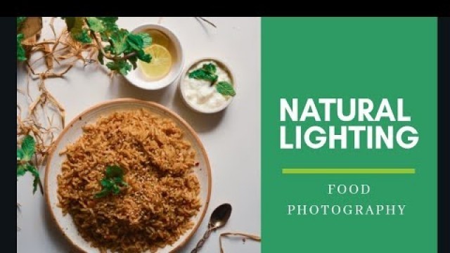 'Food photography | Food styling | How i use natural lighting for food photography #shorts'