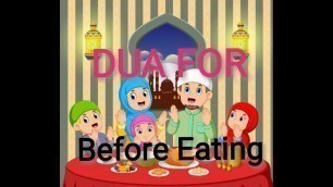 'Dua Before Eating Food |Dua If You Forget To Say Bismillah|Dua With English Translation|Learn Dua 6|'