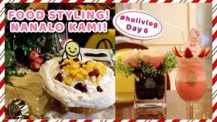 'FOOD STYLING / PHOTOGRAPHY + HELLO KITTY CAFE! (HOLIVLOG 2018 #6) | Gen-zel Delas Alas'